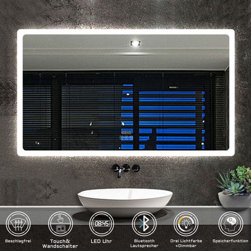 Badspiegel mit led beleuchtung - mit,