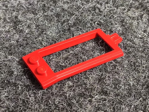 Lego 4587 rot deichsel pferde - rot,