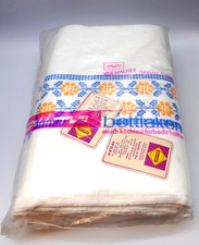 2 Bettlaken DDR Malimo VEB