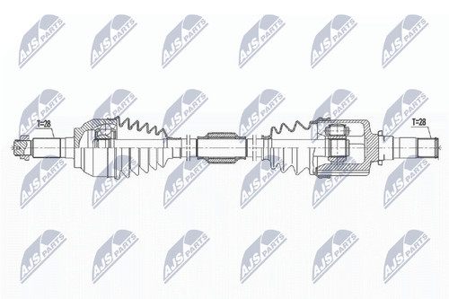 Nty antriebswelle npw - antriebswelle, npw-mz-062