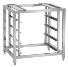 Untergestell aus Edelstahl vier Einschübe für AT400 Bäckerei-Heißluftofen Messe