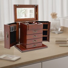 Vintage Schmuckkasten Holz