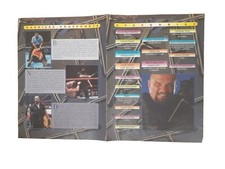 WWF The Big Boss Man Steckbrief u. Poster WWE WCW ECW
