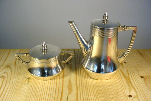 Wmf art deco silber - silber, teller