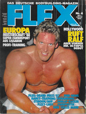Zeitschrift Flex Nr. 4 / 1988 Bodybuilding Ralf Möller, Lee Haney, Rich Gaspari