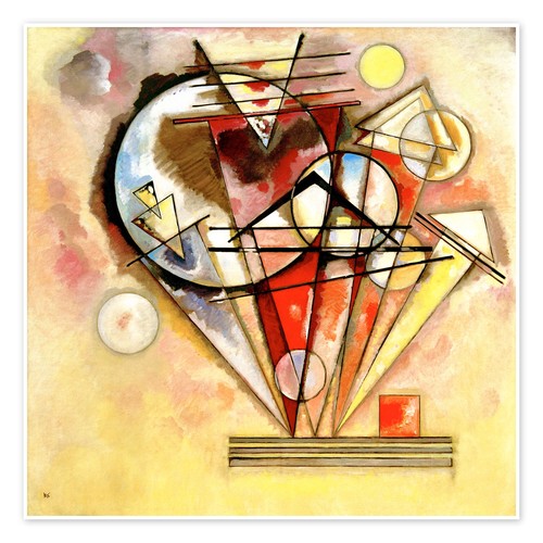 Poster auf spitzen wassily - auf,