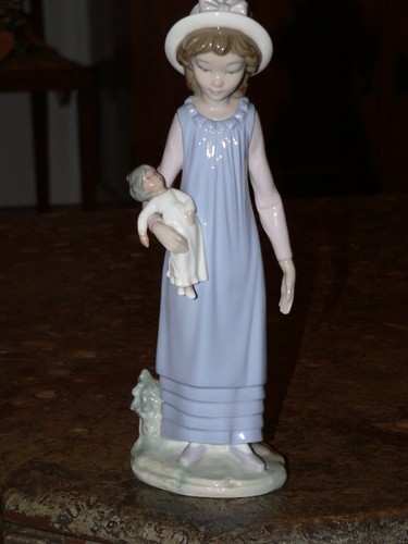 Lladro figur mädchen mit - lladro,