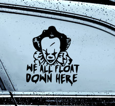 Aufkleber Clown Skull Auto