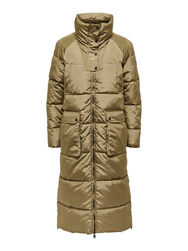 Only damen long puffer - only, puffer-mantel