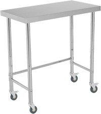 Edelstahl-Arbeitstisch
