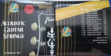 2x Framus 12string set 10/10 047/026 Phosphor Bronze