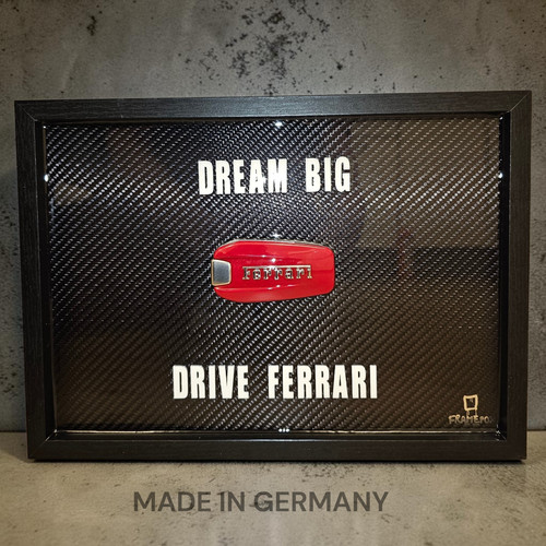 Ferrari schlüssel wandbild - ferrari,