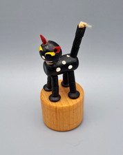 Katze Holz Druckknopf Puppe