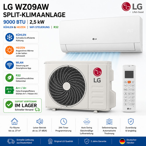 Wz18aw split klimaanlage - wz18aw, split-klimaanlage