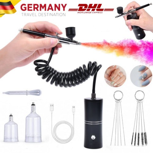 Tragbares airbrush set - tragbares,