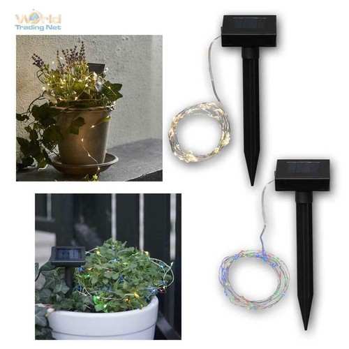 Solar draht lichterkette led - solar, draht-lichterkette,