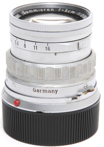 Leica 5cm summicron rigid - m, 2/5cm