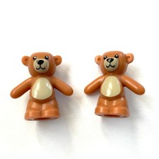 2 Lego Teddy Teddybär Bär