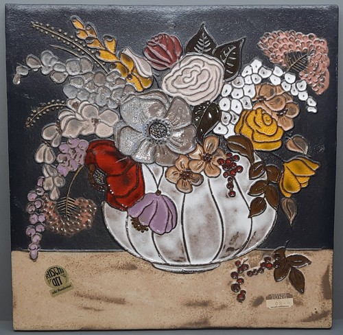 Ruscha keramik wandbild - keramik,