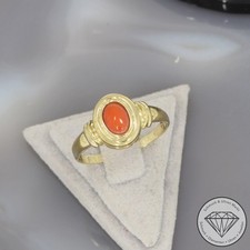 Wert 290 € Koralle Ring 333