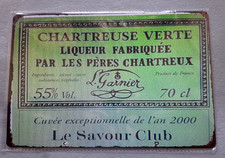 Metallschild Dekoration