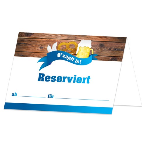 Pricaro platzschild reserviert - platzschild,