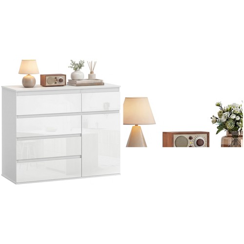 Homcom sideboard kommode mit - sideboard,,