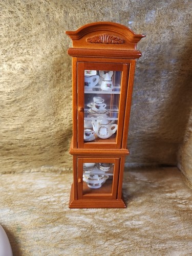Reutter retro vitrine gefüllt - retro,
