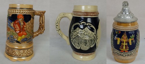 Alte bierkrüge bierhumpen - bierkrüge,