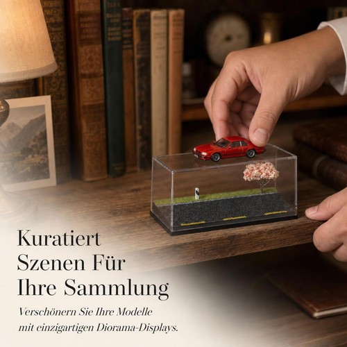 Diorama schaukasten für - für, 1:64