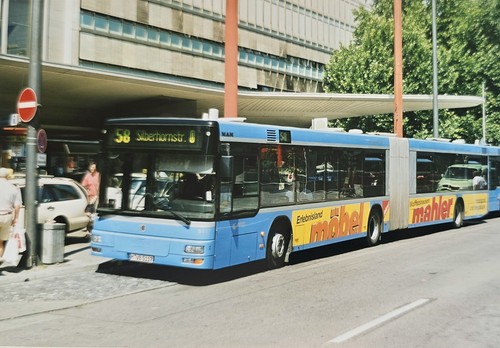 München bus hauptbahnhof - bus, 58