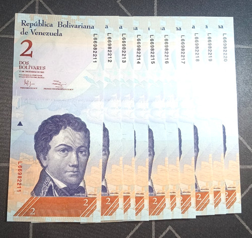 Banknoten venezuela x 2 - banknoten,