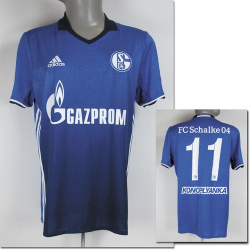 Schalke match worn shirt - match,