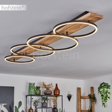 LED Decken Leuchte Holz Flur