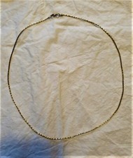 DIAMONIQUE Schmuck Halskette Schlangenkette 46 cm, Silber 925/verg. NACHLASS