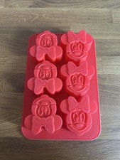 Disney Minnie Maus Silikon Backform Muffinformen Förmchen 6er Backen Formen