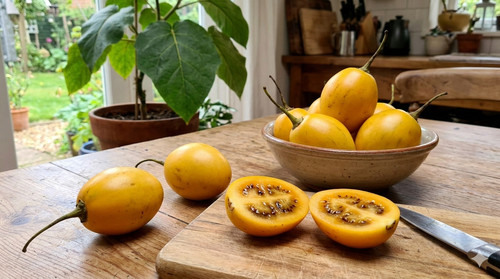 Tamarillo gelb cyphomandra - -,