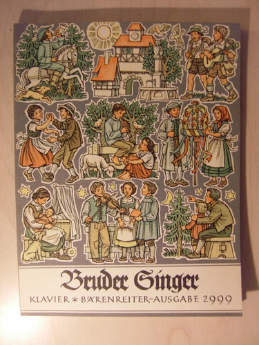 Alte notenhefte bruder - alte,