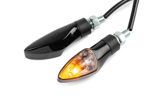 Blinker str8 mattschwarz mit - str8,
