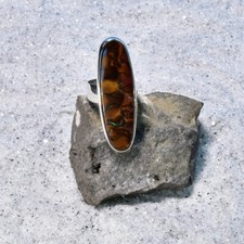 Boulder Opal Ring, 925er