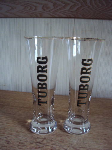 Tuborg bier glas l - tuborg,