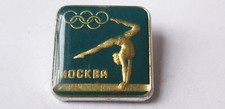 Abzeichen, Anstecknadel - UdSSR - Olympische Spiele Moskau 1980 - Schwebebalken