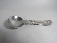 art Decó Meßmer - Tee Dosierlöffel / Teelöffel für 2 Tassen aus Alu Vintage