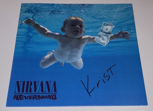 Signed krist novoselic nirvana - krist,