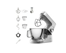 KENWOOD KVC85.314SI Titanium Chef Baker Küchenmaschine 1200 W 5 Liter Schüssel