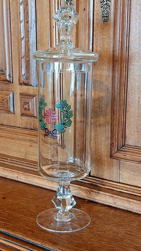 Glas mit deckel apotheker - deckel,