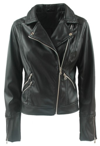 Damen kunstlederjacke - damen,