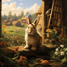 Deko Bild Vintage Bauernhof