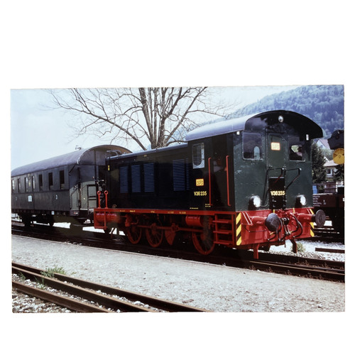Postkarte zug eisenbahn lok - eisenbahn,