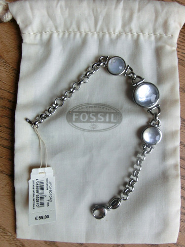 Fossil armband jf01601040 - fossil, moon